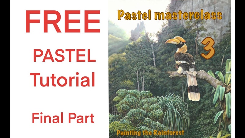 THE FINAL PART Pastel Masterclass 3 Finishing the landscape painting in