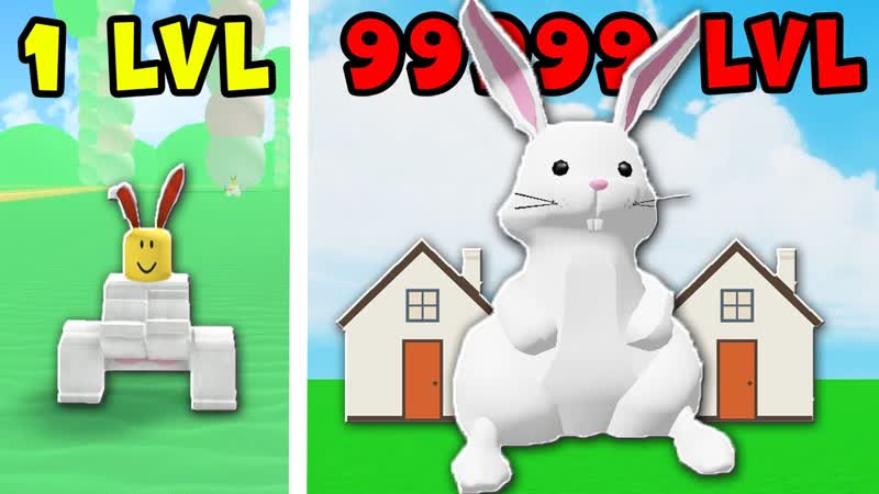 Максимальная Эволюция КРОЛИКА в Rabbit Simulator 2
