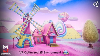 CANDY LAND (3D MODEL LOOP VIDEO)