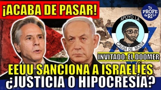 #ltimaHora | #EEUU SANCIONA ISRAELES. JUSTICIA O HIPOCRESA REACCIONA NETANYAHU