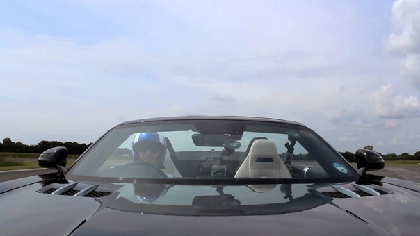David Coulthard catches 178mph golf ball in Mercedes Benz