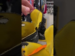ХОККЕЙНЫЕ КОНЬКИ BAUER SUPREME 160  РЕМОНТ ЗАДНИКОВ