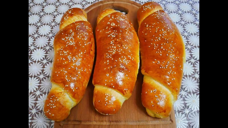 ВЕНСКИЙ хлеб БОЛЬШИЕ РОГАЛИКИ хлеб рецепт Рецепт ТЕСТА