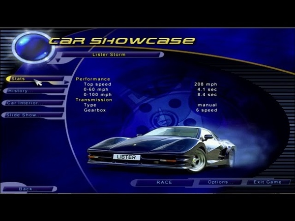 Need For Speed lll Hot Pursuit Car Showcases (