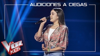 Mara Casillas canta Driver's license | Audiciones a ciegas | La Voz Kids Antena 3 2023