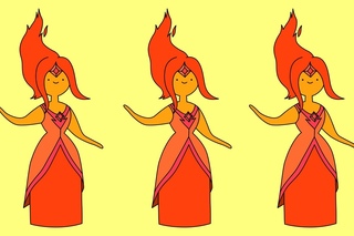 How to draw Flame Princess Adventure Time - Как нарисовать Пламенную Принцессу Время приключений