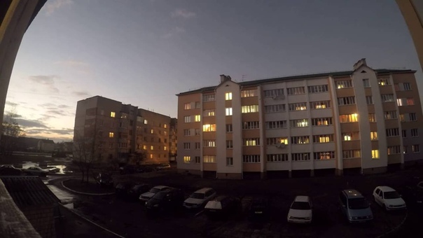 Time Lapse. Go Pro HERO 4