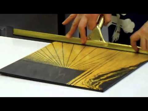 Nana Shiomi demo at Double Elephant Print Workshop (part