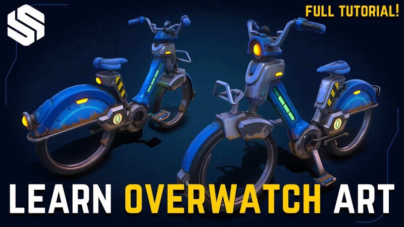 Beginners Guide to Creating Overwatch Style Game Art 3 D MODELING,