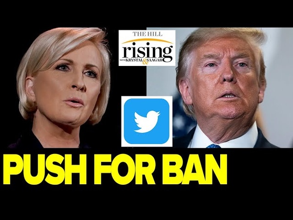 Krystal and Saagar: MSNBCs Mika goes FULL KAREN, tries to get Trump banned from