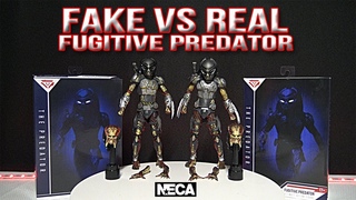 Fake Vs Real Fugitive Predator Neca Review
