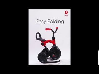 Q Play Ant Folding Trike Red - Smyths Toys