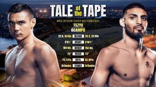Tim Tszyu vs Carlos Ocampo Full Fight Highlights | WBO Interim Super Welterweight Championship