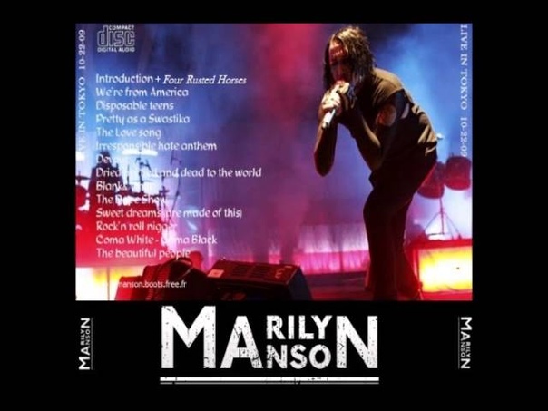 Marilyn Manson Live Tokyo 2009 FULL TRACKS ( Only Audio