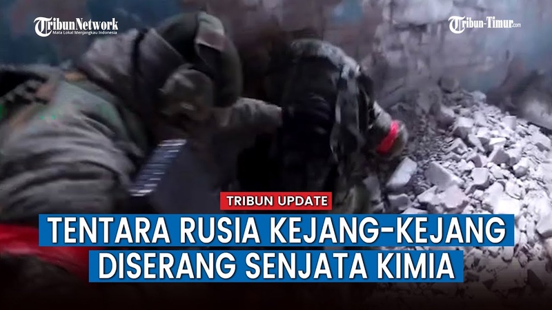 Militer Ukraina Diduga Jatuhkan Senjata Kimia, Pasukan Rusia sampai Kejang kejang dan Mulut