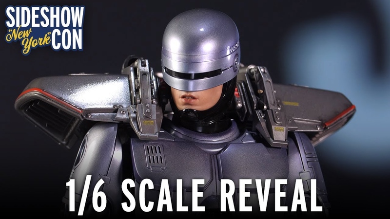 Hot Toys Robo Cop 3 Diecast Figure Reveal, Sideshow New York Con