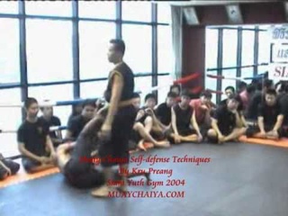 Muay Chaiya Self Defence techniques เทคนิคมวยไชยา
