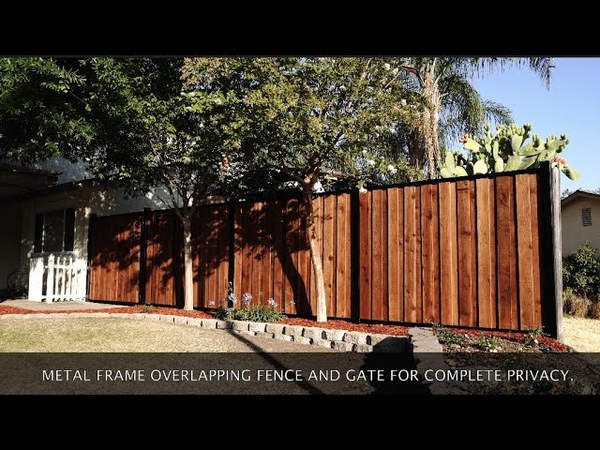 Ultimate privacy fence with metal