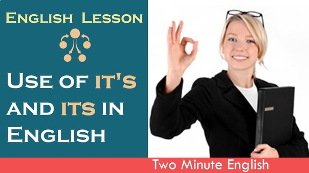 Use of its and its in English English Grammar Lesson