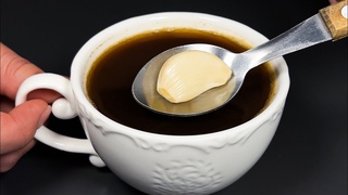 Fgen Sie Ihrem Kaffee Knoblauch hinzu! Morgens trinken und abnehmen! Ohne Dit! - 5 kg pro Monat