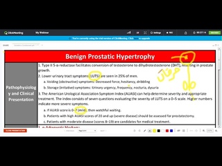 02 Benign Prostatic Hypertrophy