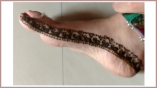 Simple And Nice Feet Mehndi Design  | Beautiful  Henna Design  | Innovative Craft And Rangoli