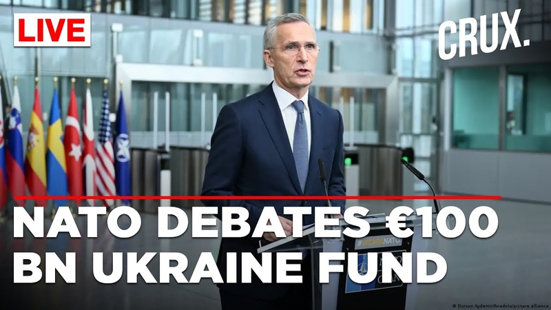 NATO Foreign Ministers In Brussels To Discuss 100 Billion Military Fund For Ukraine, Russia