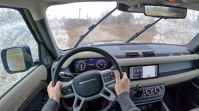 2020 Land Rover Defender POV On, Off Road Drive ( Binaural