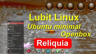 Lubit Linux Ubuntu minimal Openbox. Relquia - Ba do Linux.