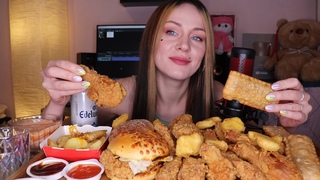 MUKBANG | КФС, крылышки, новинки и не только | KFC не ASMR