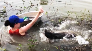 Amazing Fish Trap with Giant Mantis Shrimp vs. River Monsters