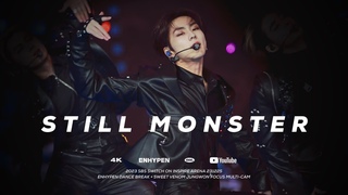 4K 2023 SBS  Intro +Still Monster  ENHYPEN JUNGWON FOCUS Multi-Cam  231225