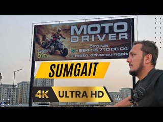 Adventure on Sumqayıt Boulevard 🇦🇿 | 4K UHD “I Went to Sumqayıt City to Ride a Motorcycle#sumqayit