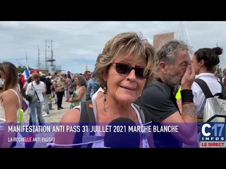 La Rochelle manifestation anti pass 31/07/2021