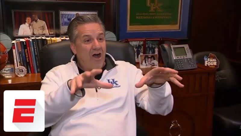 John Calipari says he sees similarities between his team and the movie Miracle,