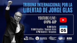 Tribuna Internacional por la Libertad de Jorge Glas