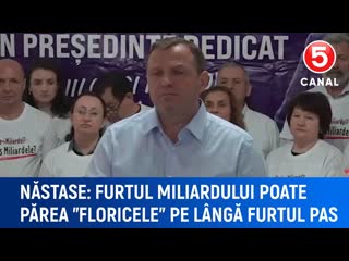 Nstase  Furtul miliardului poate prea Floricele pe lng furtul PAS