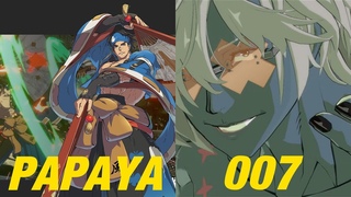 Guilty Gear Strive Papaya (Anji) VS The Number 1 Happy Chaos On Steam 007!! Very Good Set!!