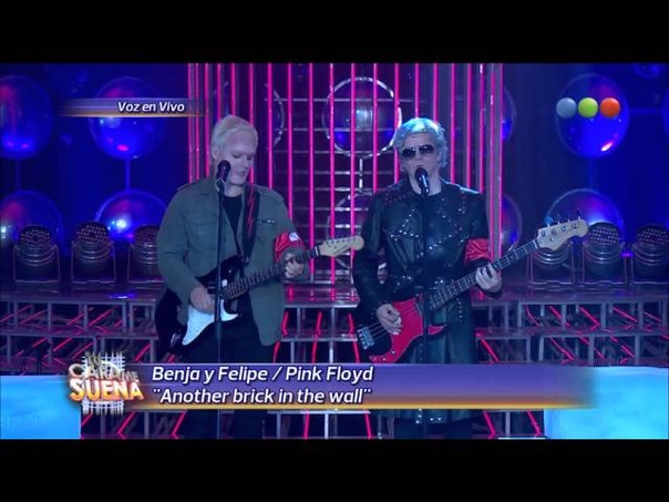 Benja y Felipe son Pink Floyd Tu Cara me Suena