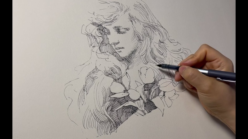 Pen Cross Hatching