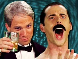 Frank Sinatra vs Freddie Mercury. Epic Rap Battles of History (Не забудьте заглянуть в комментарии)