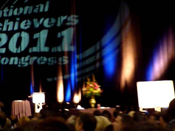 Tony Robbins at The National Achievers Congress, London July