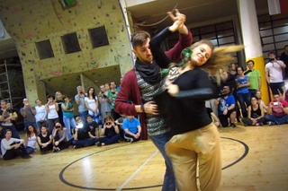 Jakub & Lucia Brazilian Zouk Demo at WestZoukTime! Brno 2016