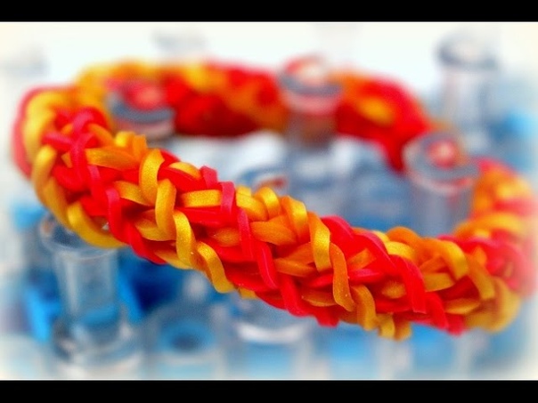 Rainbow Loom Armband Bracelet Anleitung deutsch Loom Bands Loom