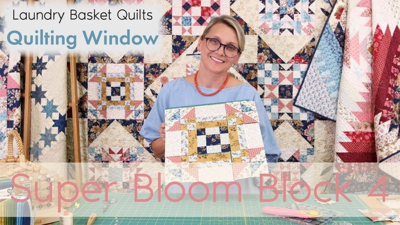 Quilting Window Super Bloom Block