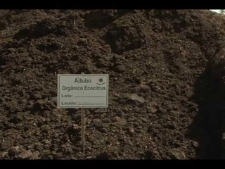 Usina de compostagem da Ecocitrus em Montenegro/RS