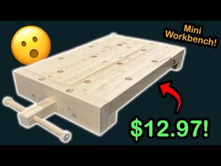 Make This Mini Portable Workbench!