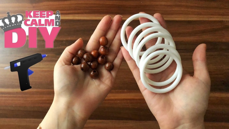 Plastik Halkalar ile Yaptım, Çok Şık Oldu ,