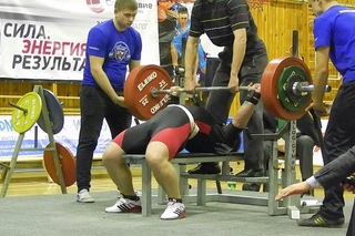 20 декабря 2015. Дудунов Алексей. 1 подход. Жим 250 кг, с.в. 93,00 кг