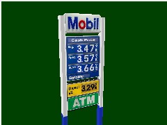 DES Convenience Store Sign Mobil